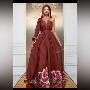 Brown evening gown! NWT